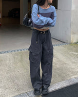 (Unisex)オーバルカーゴパンツ