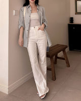 Less Bootcut Cotton Pants