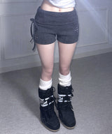 ribbon belt shorts (2colors)