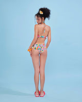 Floral patterned bikini set - PULSE BIKINI