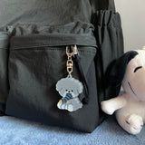 Puppy Sock Keyring