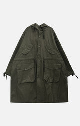ファインオーバーロングフーディドジャケット 3C