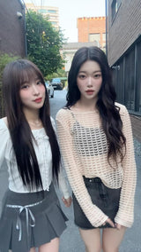 SUMMER NET KNIT [IVORY]