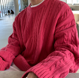 Glife Semi Overfit Round Knit