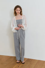 Waffle sweat pants_gray