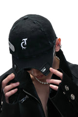 Distressed Vintage Patch Baseball Cap