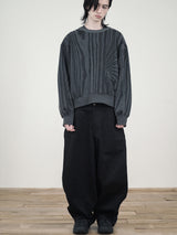 GROWTH RING CREWNECK PULLOVER