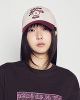 26SS オーセンティック ブラウン ツートン ラインフレンズ ボールキャップ