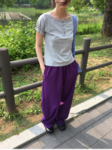 Park Wood String Pants (3color)