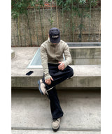 Two-line wide pants
