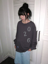 26FW★ [BAONHAUS] Haydin Patch Over Long Sleeve Tee