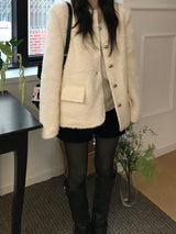 Wish Bookle Tweed Jacket (2 colors)