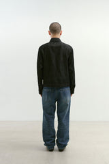 Linen Engineered Jacket (Black)