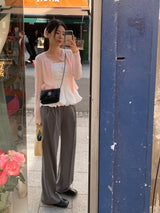 [MADE] Fleeve Wool Skashi Punching Cardigan