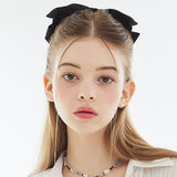ビッグリボンドレーピングヘアクリップ