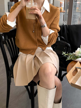 ウォンテッドプリテッドミニスカート