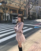 ツアーズssスナップクロップレザーjk
