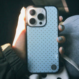 [made] Tiny dot bumper case(Blue) + Love Tok Set
