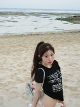 メッセージミニTシャツ