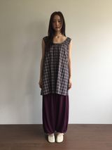 Nerong check midi dress (2color)