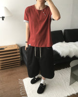 [IDF MADE] Buster Roll-up Short Sleeve T-shirt