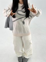 (PADDING HEATER PANTS🔥❤/STRING ADJUSTABLE)ユニセックスワイドパンツ/ 8カラー❤