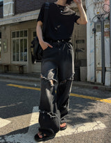 Closed star rivet denim pants