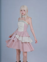ROSE ISLAND アイランドガール パッチワークドレス