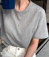 [Lè made/10,000 Sold] レ メイド スタンド ユーネック ショートスリーブ ティーシャツ/ 4カラー
