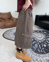 Rowoon Cargo Bermuda Banding Pants