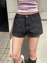 エッセンボーダーシャレッドリボンレースキャミソール