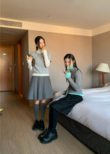 WINTER STRAP COLLAR KNIT