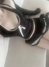 Koap lace frill skirt (2color)