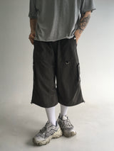 strap pintuck bermuda pants(3colors)