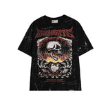 ストーンオブハートTシャツ - ブラック