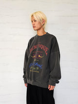 VENTIQUE ピグメントブラッドスウェットシャツ 2colors