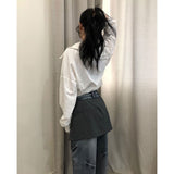 ウェイブナイロンレイヤードスカート