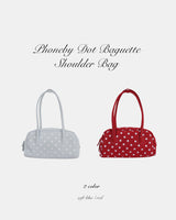 Phoneby Dot Baguette Shoulder Bag