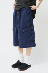 Washed Cargo Bermuda Pants (4color)
