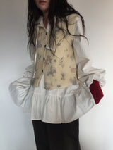 Recommended ライブフードラッフルブラウス (3color)