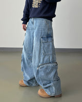 Denver Multi Cargo Denim Pants