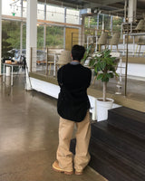 バックバックルワイドスラックス