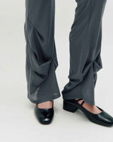 Sheer Layering Pants _ NAVY