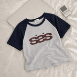 3Sラグラン ショートスリーブ Tシャツ (4 colors)
