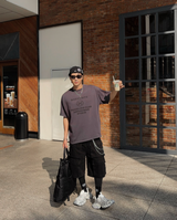 GREY TRVL CLUB TEE