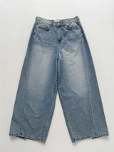 552 Cut-out Wide Denim Pants