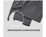 [Unisex] オーバーラップツータックワイドスラックス(2color)