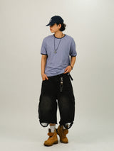 TR Cargo Pocket Denim Pants