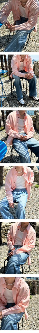 [S/S] Linen loosefit pocket shirts (8color)
