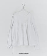 ラネヒシャーリングリボン長袖Tシャツ